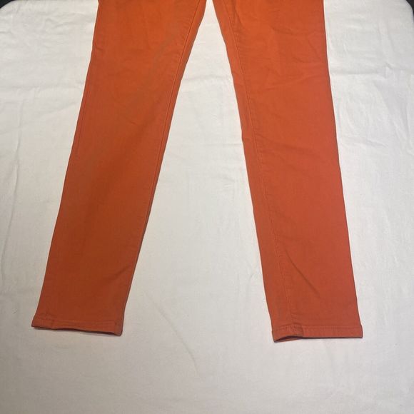 Fossil Skinny Jeans Womens Size 26 (30") Washed Orange Bright - Picture 4 of 16